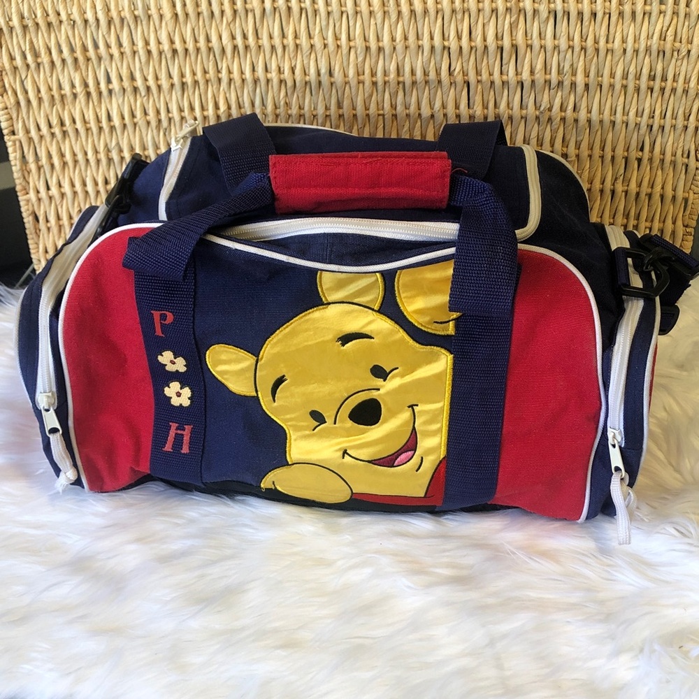 Winnie the Pooh Duffel Bag Vintage
